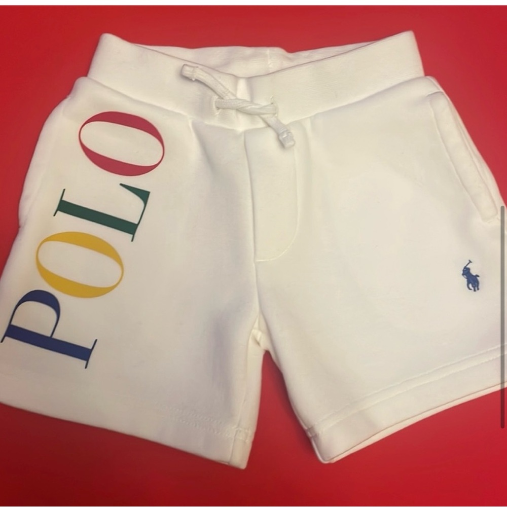 Polo Ralph Lauren boys size 7 cotton shorts drawstring waistband,side pockets